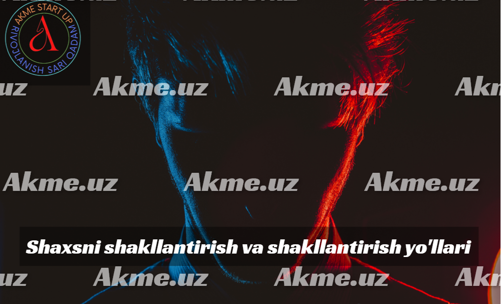 Shaxsni shakllantirish va shakllantirish yo’llari.Shaxs shakllanishining bosqichlari va omillari.Ijtimoiy agentlarning shaxs shakllanishiga ta’siri.