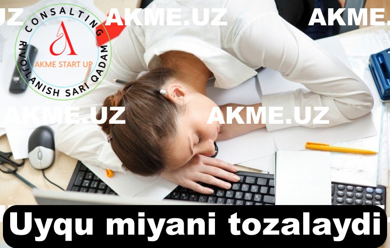 Uyqu miyani tozalaydi