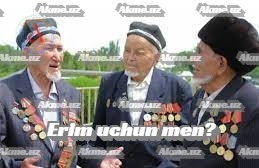 Erim uchun men?