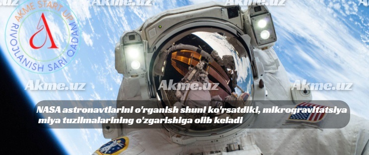 NASA astronavtlarini o’rganish shuni ko’rsatdiki, mikrogravitatsiya miya tuzilmalarining o’zgarishiga olib keladi