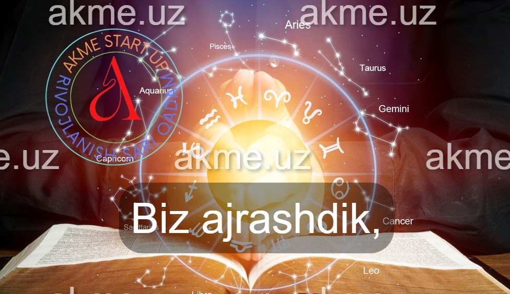 Biz ajrashdik,