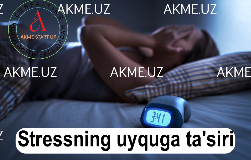 Stressning uyquga ta’siri