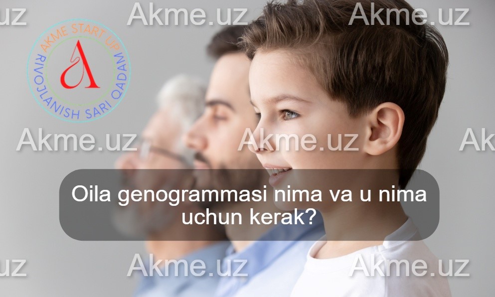 Oila genogrammasi nima va u nima uchun kerak?