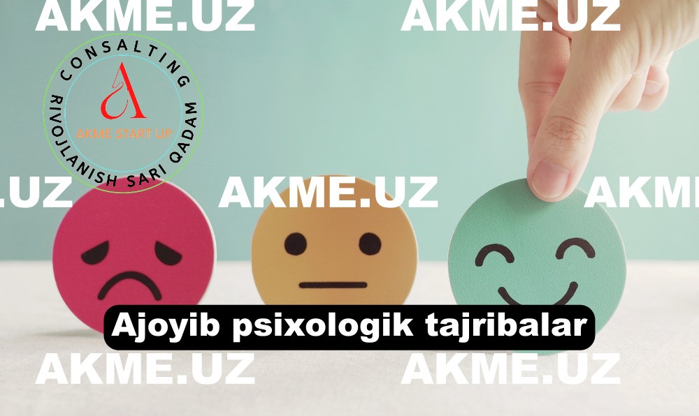 Ajoyib psixologik tajribalar