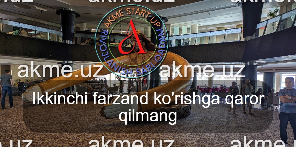 Ikkinchi farzand ko’rishga qaror qilmang