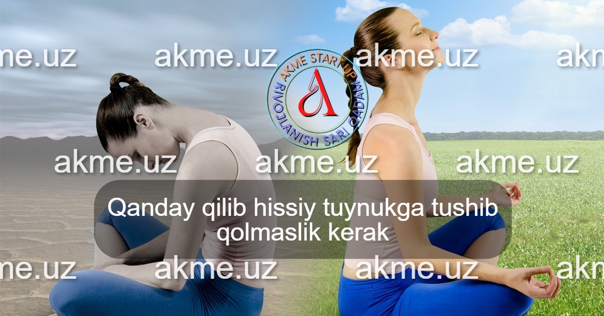 Qanday qilib hissiy tuynukga tushib qolmaslik kerak