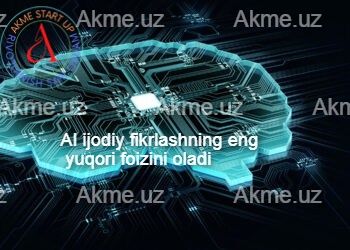 AI ijodiy fikrlashning eng yuqori foizini oladi